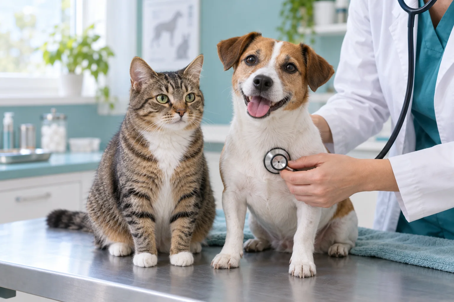 Gezondheidscheck hond of kat