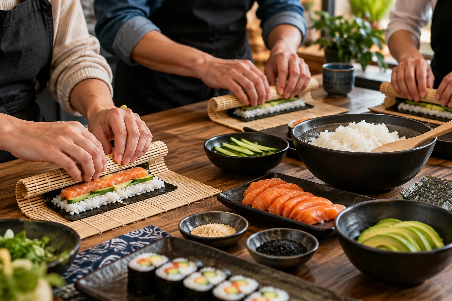 Sushiworkshop voor beginners